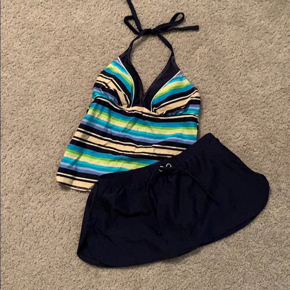 Striped Swimsuit 2 piece